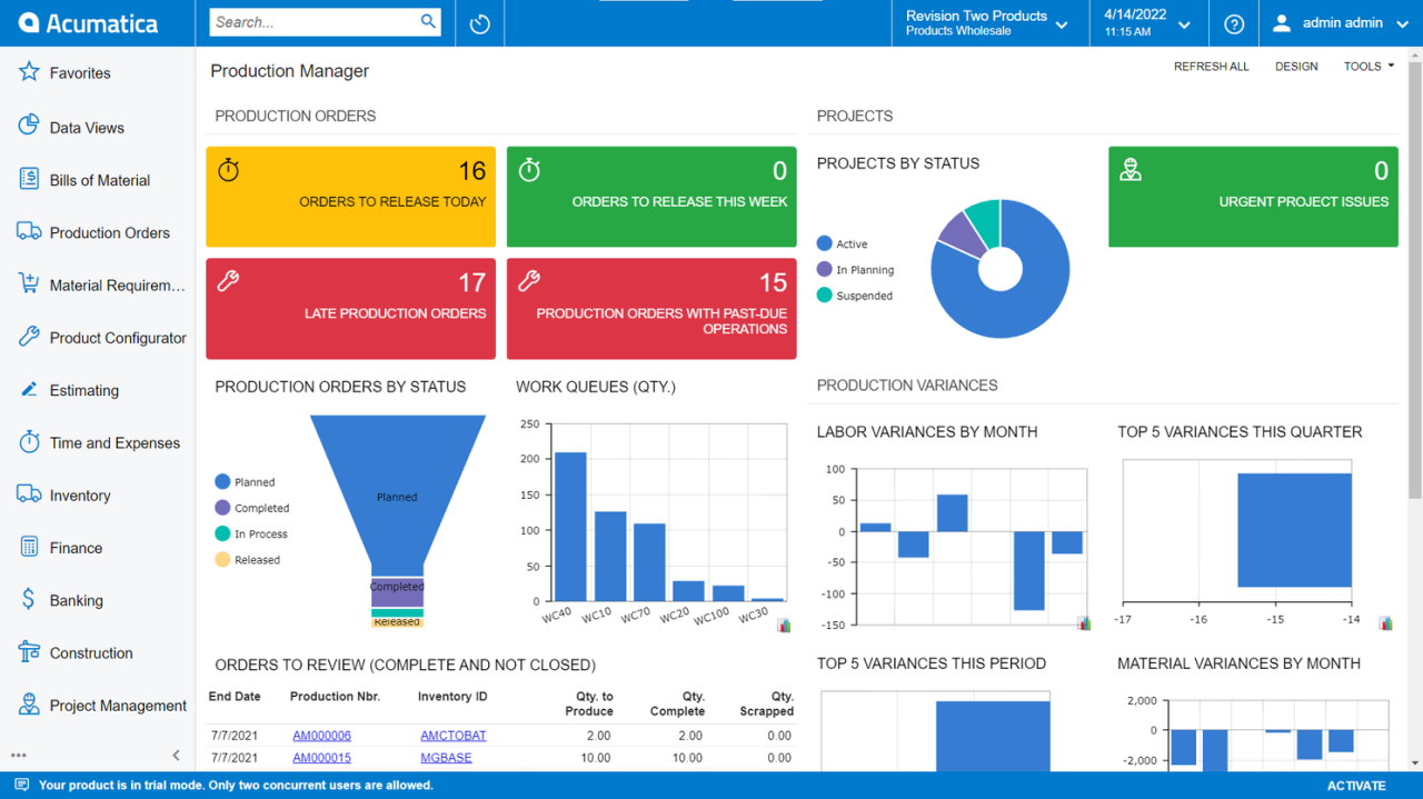 Unlocking Efficiency and Growth: A Deep Dive into Acumatica ERP System