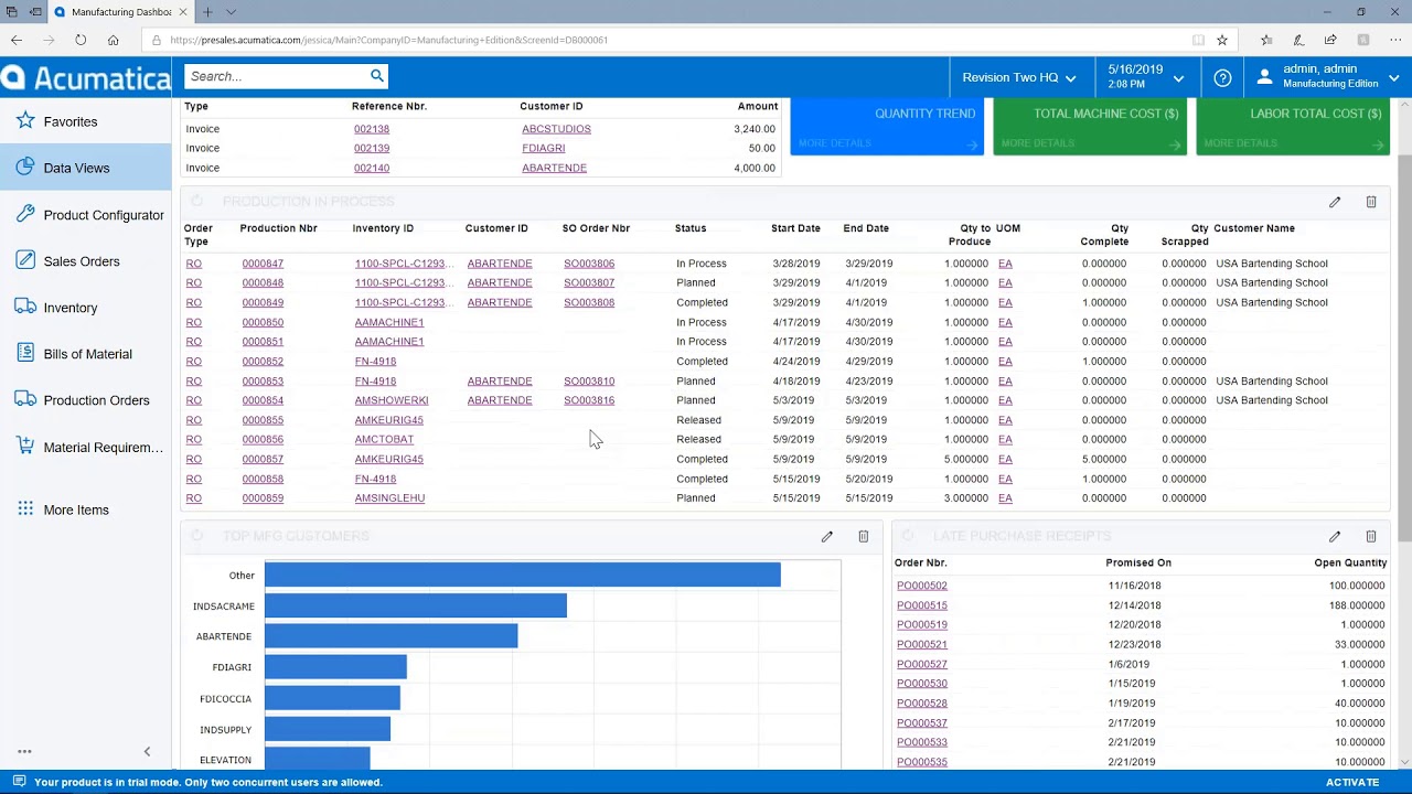 Unlocking Efficiency and Growth: A Deep Dive into Acumatica ERP System