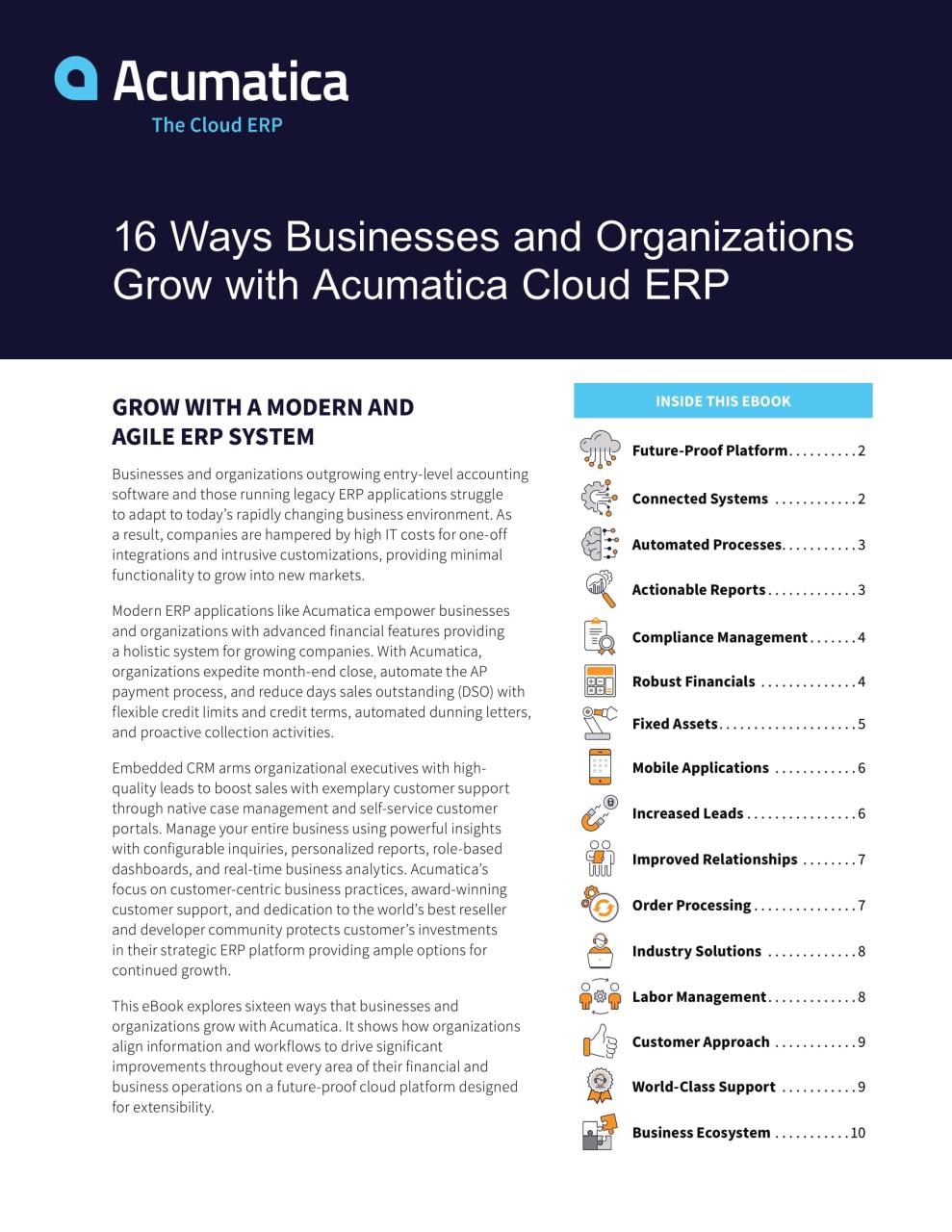 Unleashing Business Potential: How Acumatica Cloud ERP Empowers Growth