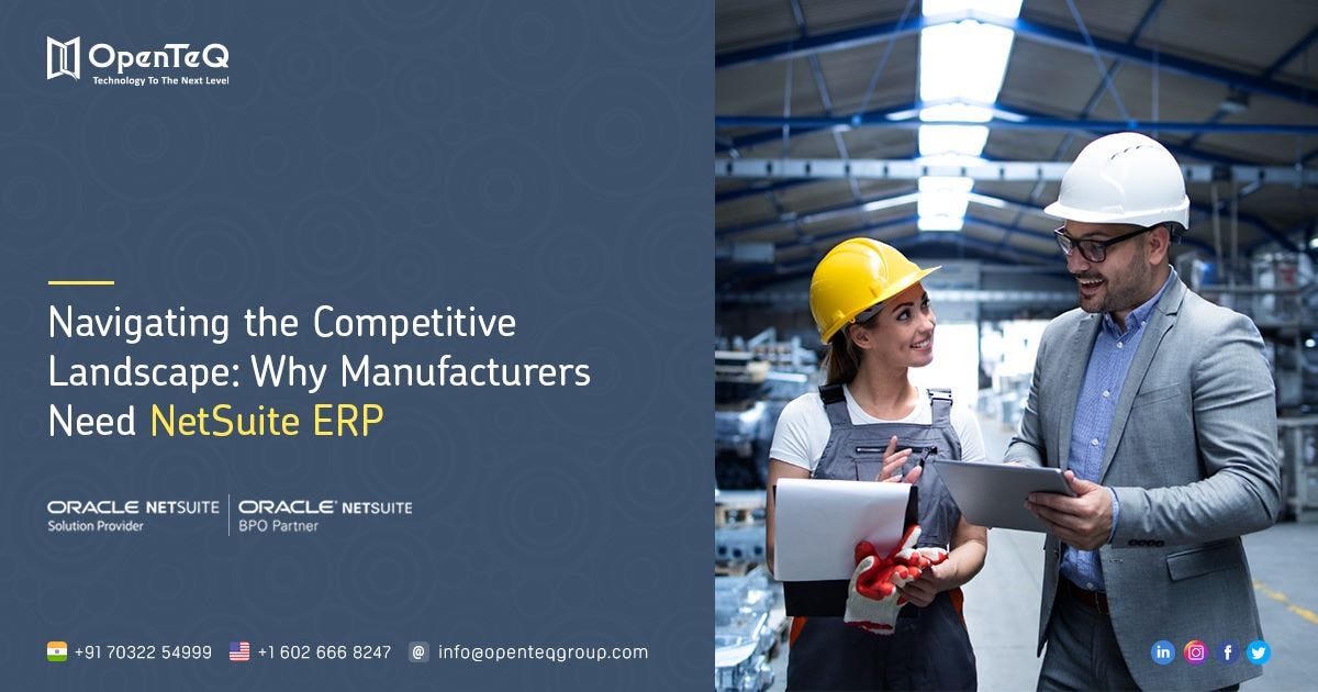 Unlocking Efficiency and Agility: A Deep Dive into Cloud ERP for Manufacturing