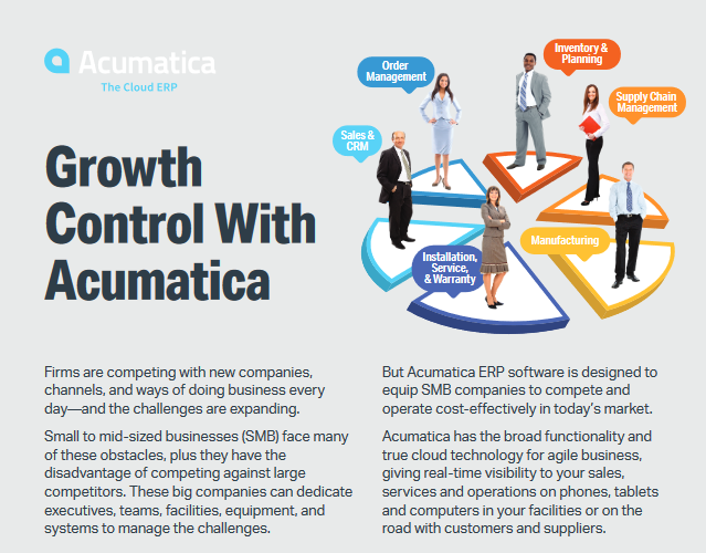 Unleashing Business Potential: How Acumatica Cloud ERP Empowers Growth